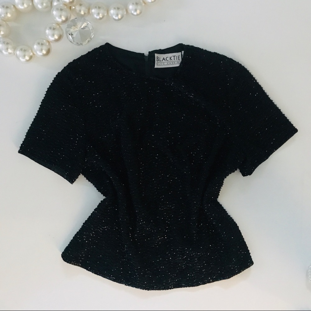 O L E G  C A S S I N I  Beaded Top